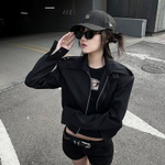 ENFANTIN Cat Eye Sunglasses Unisex Black Frame