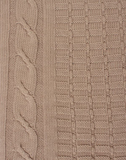 Элитная наволочка декоративная Imperio 233 табачная от Luxberry фрагмент