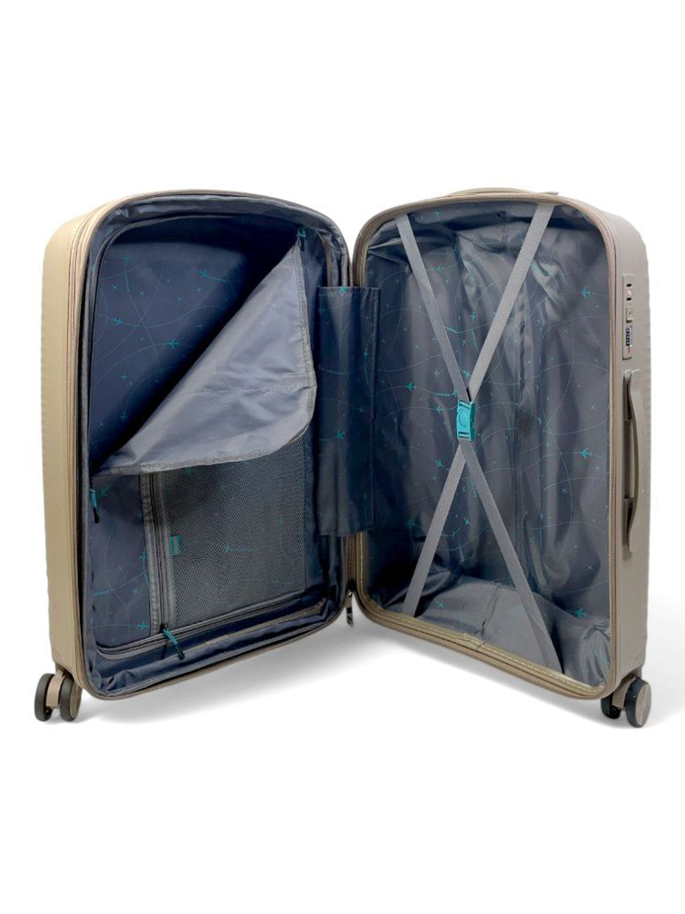 Средний чемодан Impreza PP 168, Бежевый, M+