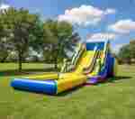 Водная горка с бассейном «Пляжный оазис 2», 14×4,5×6,5 м