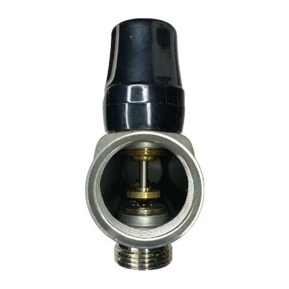 Коллектор из нержавеющей стали для отопления без расходомеров TIM 1" - 3/4" Евроконус - 10 выходов