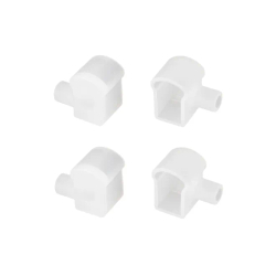 Заглушка WPH-FLEX-0817-SIDE WHITE с отверстием (Arlight, Силикон) 040853