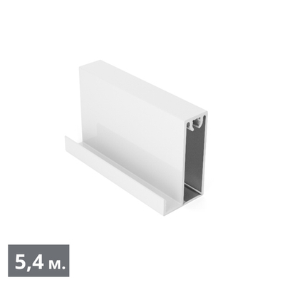 SLIMMAX Рамка широкая плоская (5,40 м) белый глянец (RAL) (AV0735) Aristo