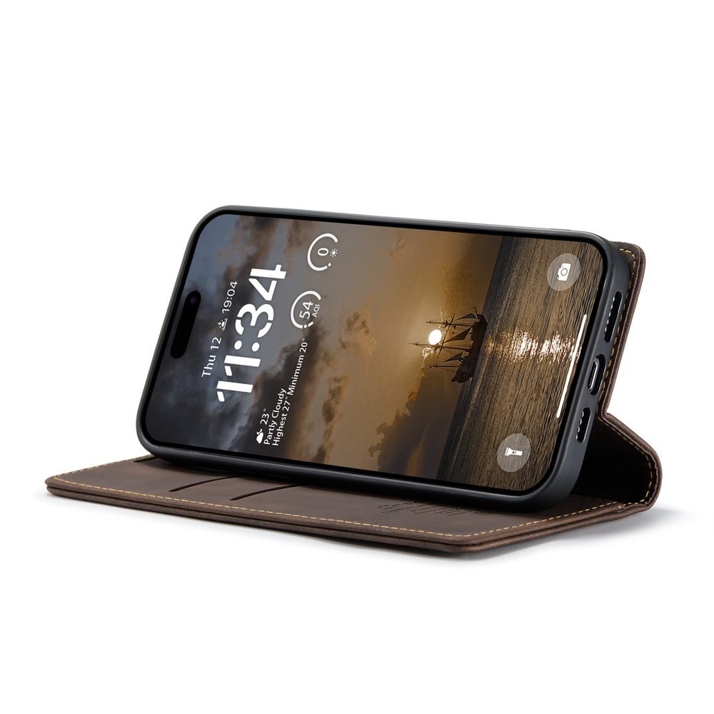 Чехол-книжка CaseMe Matte iPhone 17 Pro
