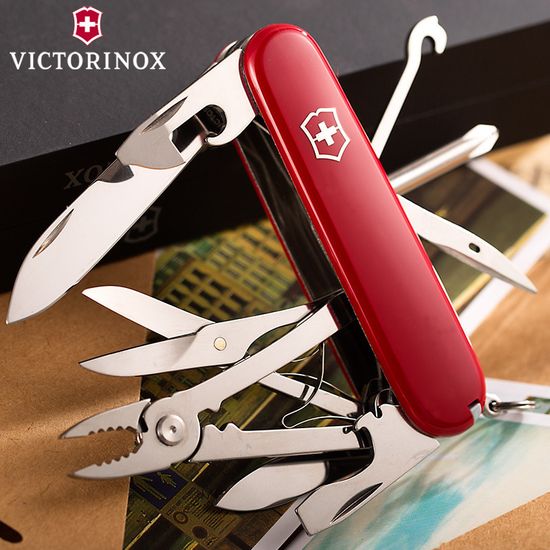 Швейцарский нож Victorinox Мод. Deluxe Tinker (91мм) - 17 функций