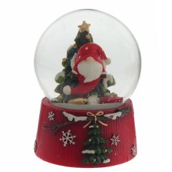 GAEM Фигурка декор в стекл шаре "Гном", D 6.5 см, L6,5 W6,5 H9 см, 2в.