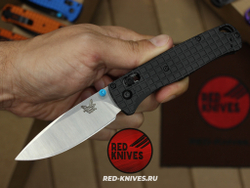 Нож Benchmade 535 Алюминий Frag A+++ - черная рук., сатин клинок RK/Н56