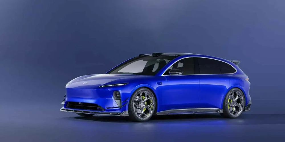 Карбоновый обвес для NIO ET5T 2023+ НИО бампер диффузор плавники юбки