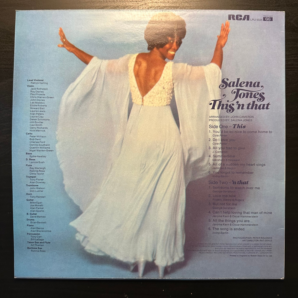 Salena Jones - This 'n That (Англия 1974г.)