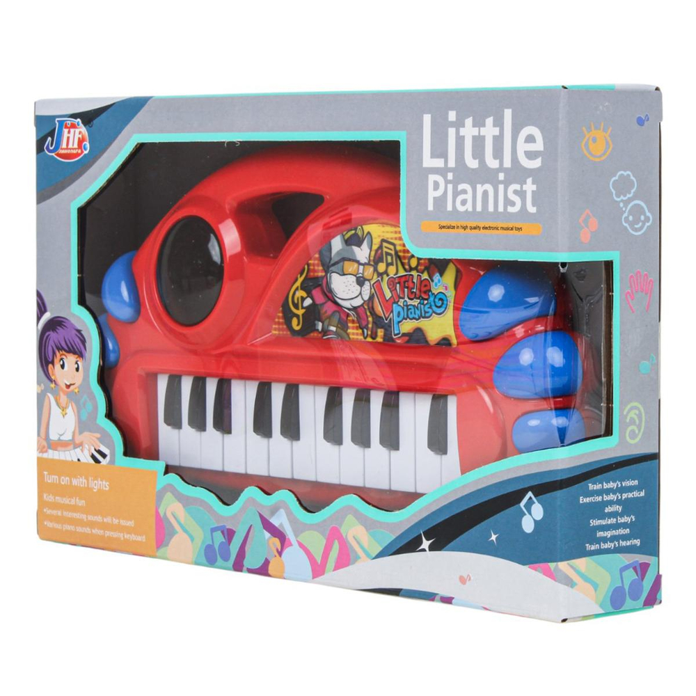 Пианино на бат., коробка J96-01