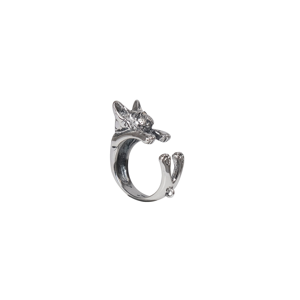 "Брэйди" кольцо в серебряном покрытии из коллекции "Bow-wow" от Jenavi