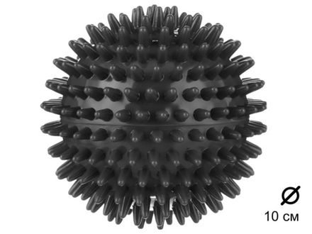 Мяч массажный A-J10  (чёрный)