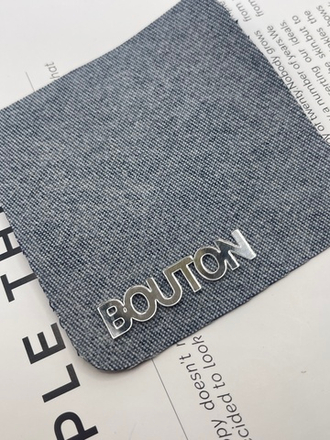 Термоаппликация "BLITZ" Термозаплатка "квадрат" №2 8х8 см 2-02-01 т.синий