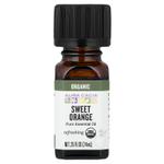 Aura Cacia, чистое эфирное масло, органический сладкий апельсин 7,4 мл (0,25 жидкой унции)