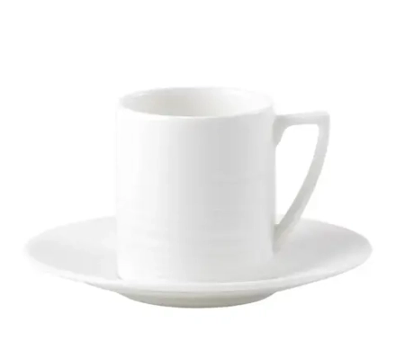 Wedgwood Чашка для эспрессо Jasper Conran Strata 80 мл с блюдцем