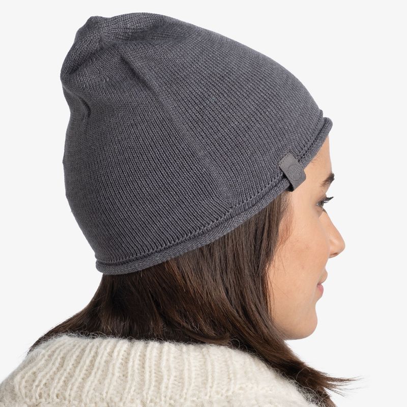 Вязаная шапка Buff Hat Knitted Lekey Grey Heather Фото 8