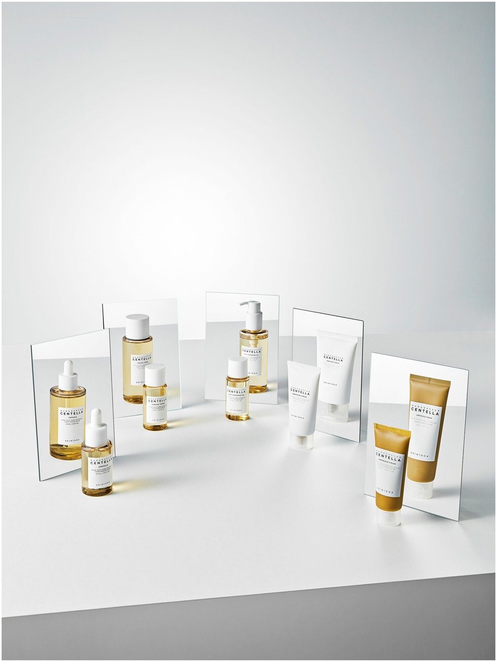SKIN1004 Набор миниатюр дорожный с центеллой. Madagascar centella travel kit, 30*20*30*30*30 мл.