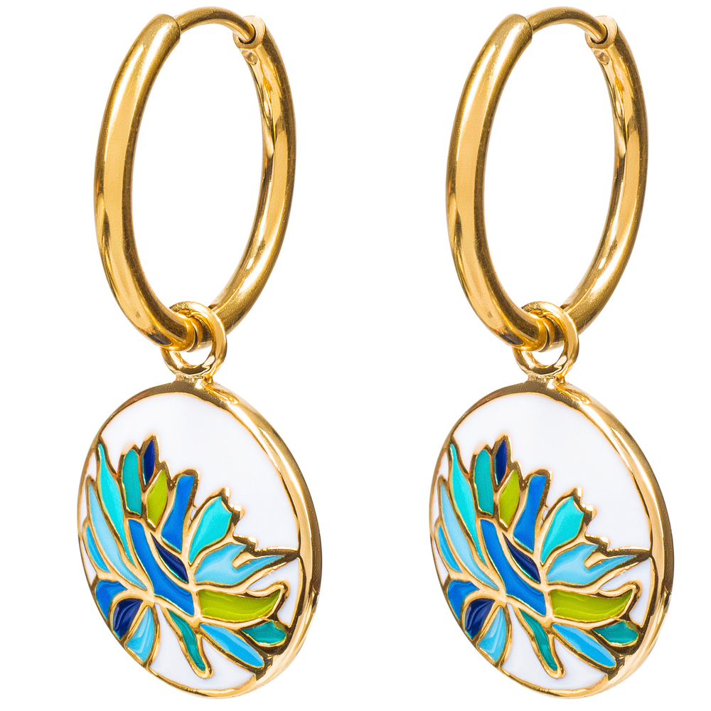 Серьги Fiore Luna AE03599-22