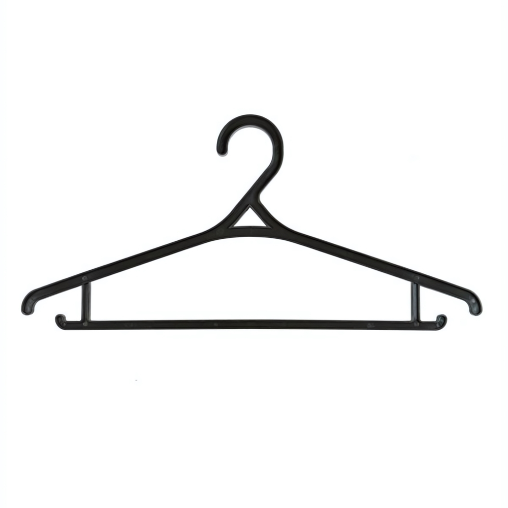 Вешалка - плечики костюмные 46-48 разм. черн.