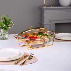 МАРМИТ AGNESS ОВАЛЬНЫЙ 2 ОТСЕКА GOLD 2,6L