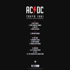 AC/DC / Tokyo 1981 - The Classic Japanese Broadcast (2LP)