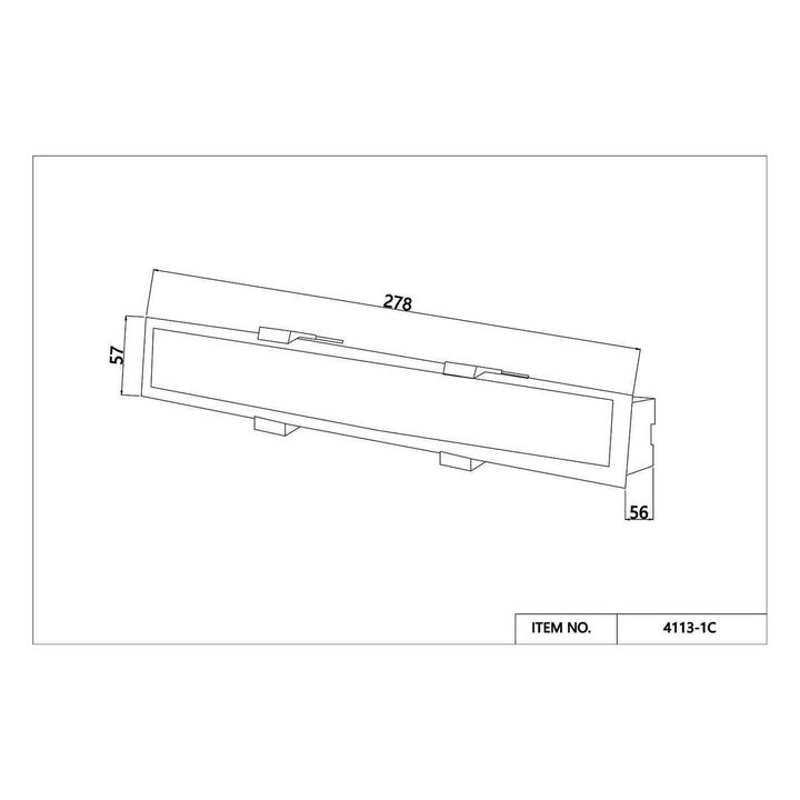 Встраиваемый светодиодный светильник Favourite Aplot 4113-1C