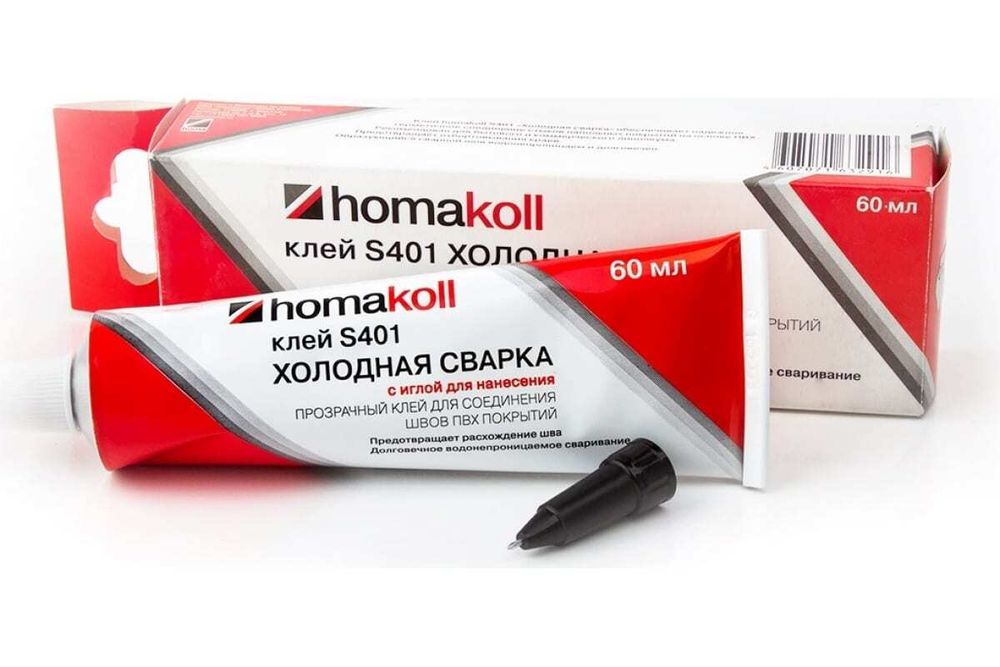 Холодная сварка для стыков ПВХ-линолеума Homakoll S401 60 мл