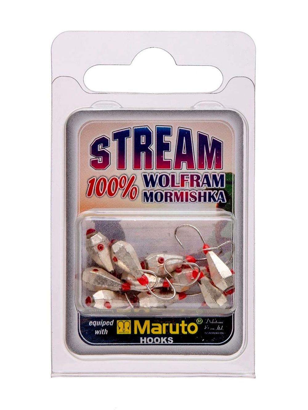 Мормышка Helios вольфрамовая Капля с отверстием граненая 3мм 0,45гр SIL кембрик, камень, подмазка фосфорная (MW-5130ACP-SIL)