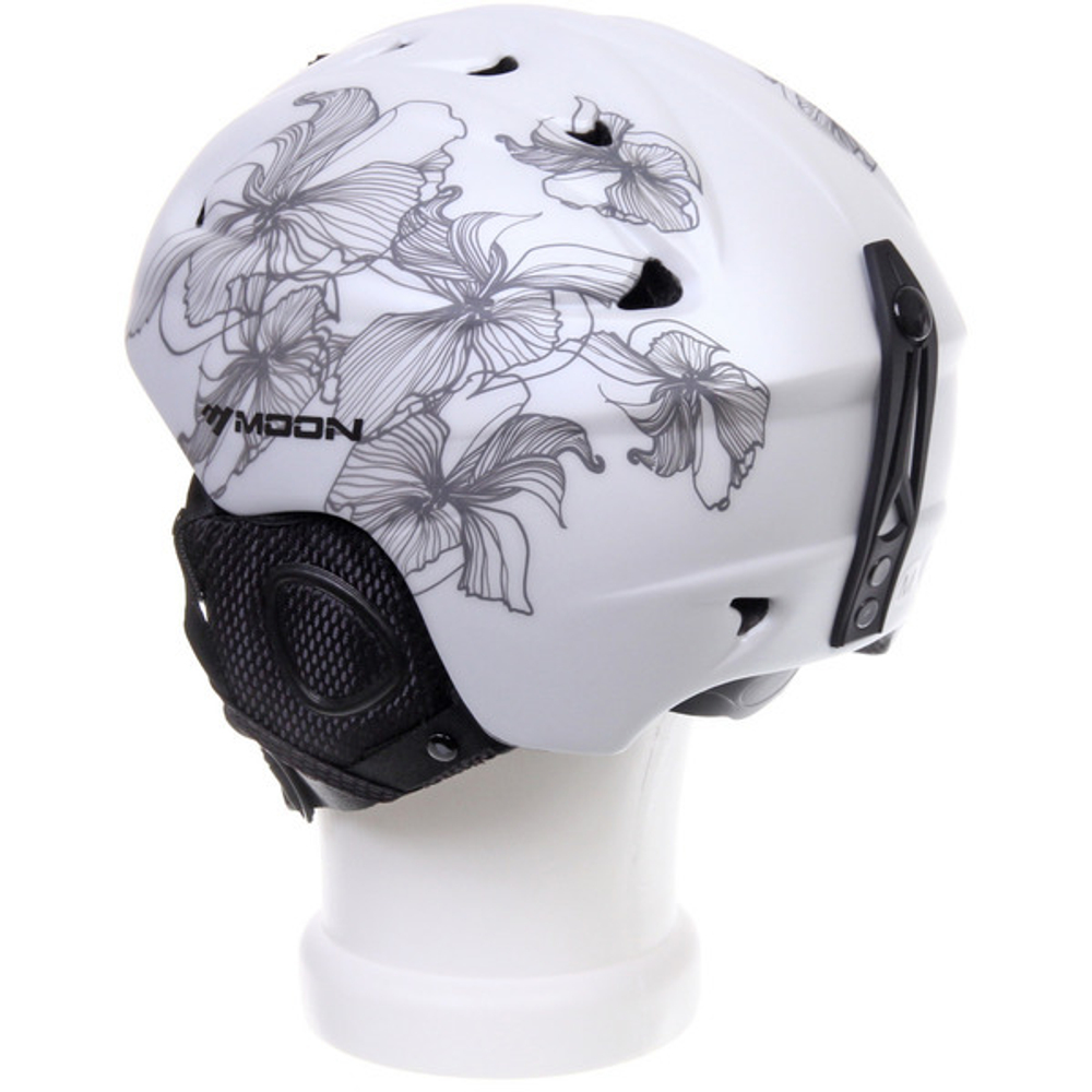 Шлем защитный для зимних видов спорта MS-86 Grey Flower, размер M (55-58)