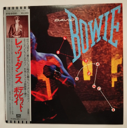 Винтажная виниловая пластинка LP David Bowie Lets Dance (Japan 1983) (Obi)