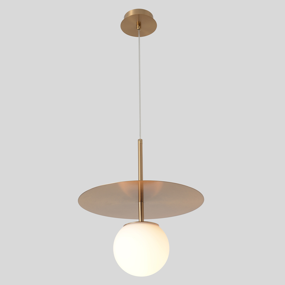 Светильник подвесной Crystal Lux UVA SP1.1 BRASS