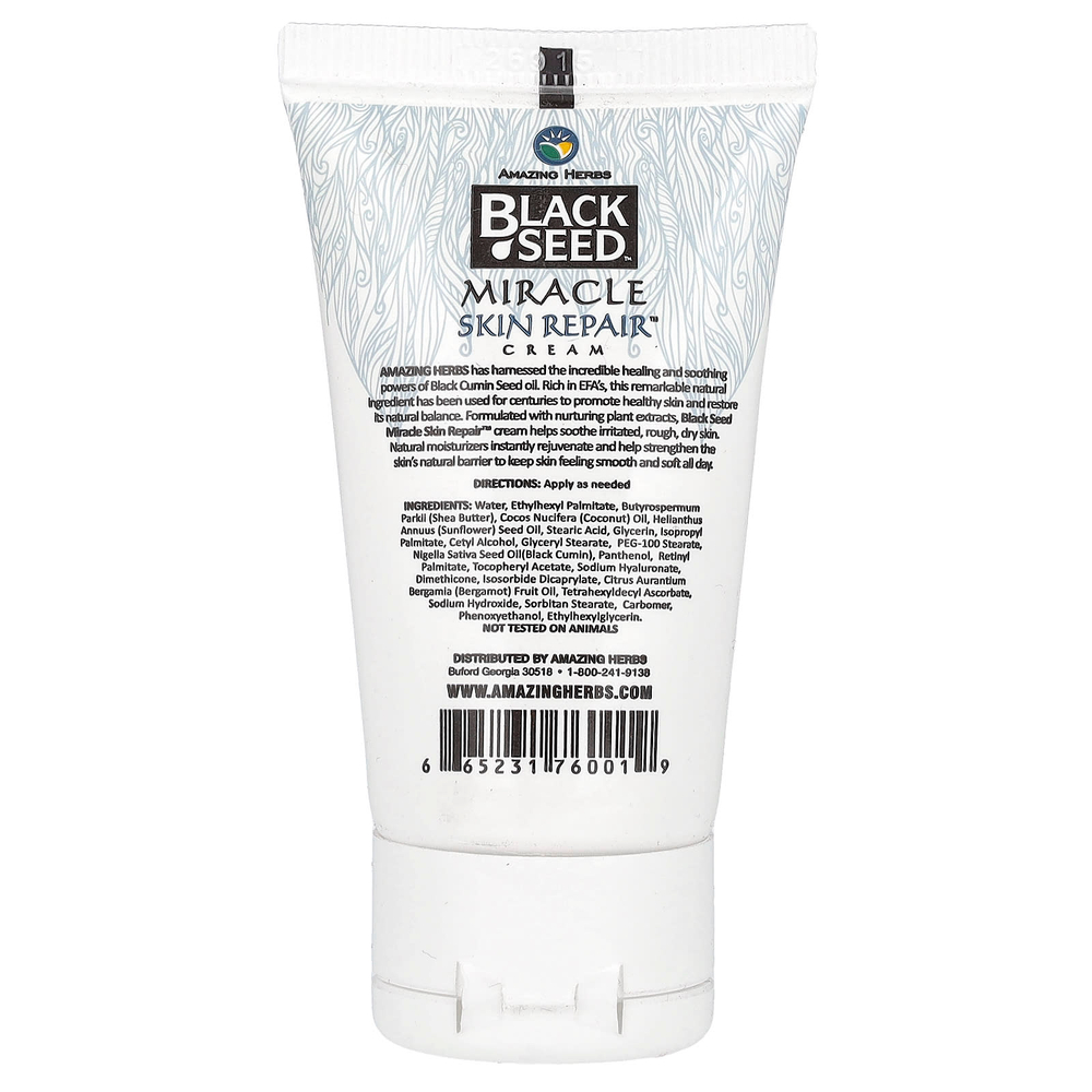 Amazing Herbs, Black Seed, чудо-крем для восстановления кожи, 30 мл (1 жидк. унц.)