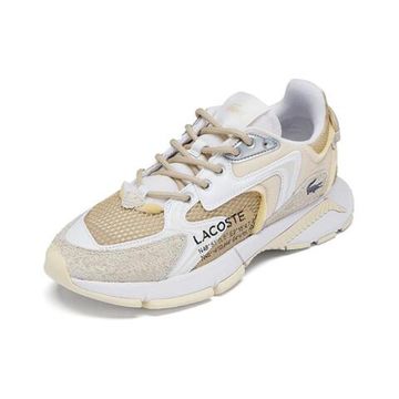 Lacoste French Crocodile 'White Brown'