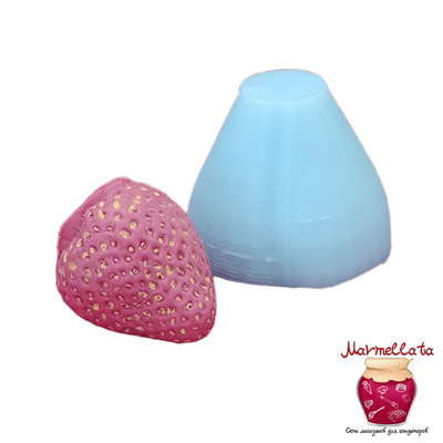 Силиконовая форма 3D "Клубника мини"