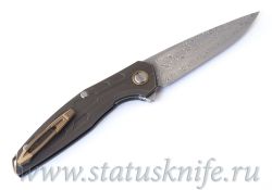 Нож Широгоров 111 TiBr Damascus Custom Divisionфотография - 6