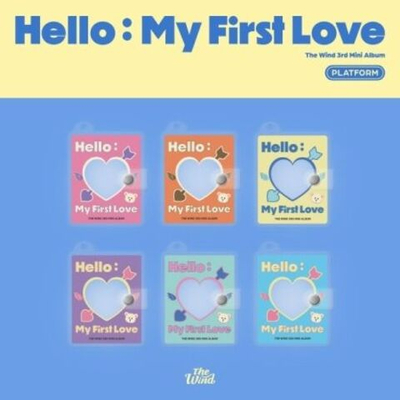 Альбом THE WIND - HELLO : MY FIRST LOVE 3th Album PLATFORM RANDOM Version