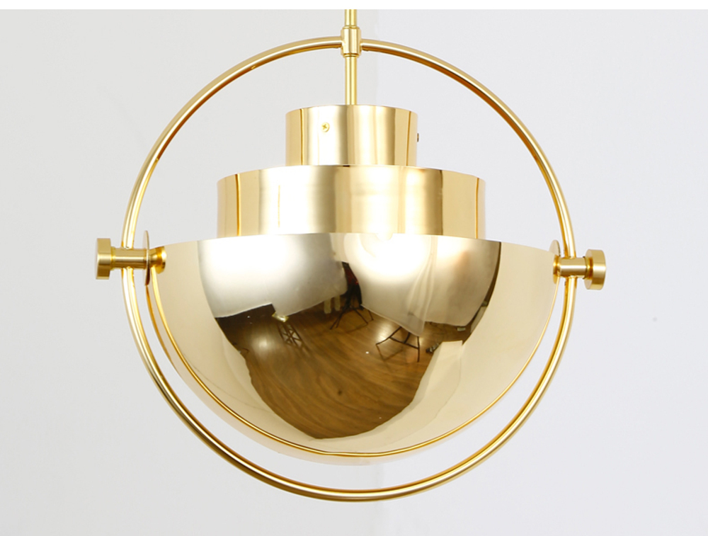 Pendant design lamp  Multi-Lite by Gubi (Blue)