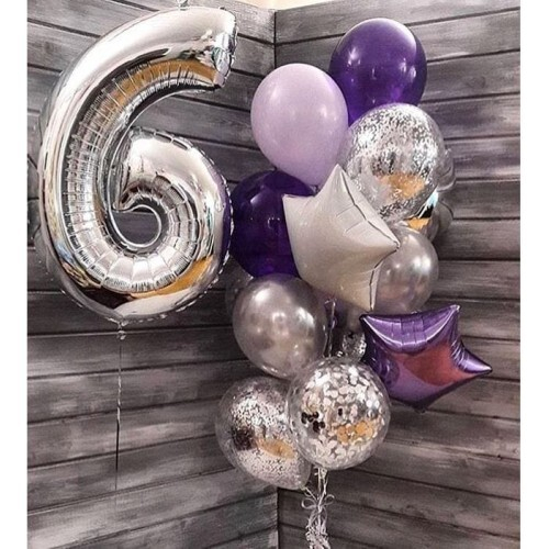 Фонтан шаров на 6 лет Девочке