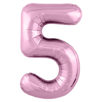 Цифра 5 фламинго 40" Agura