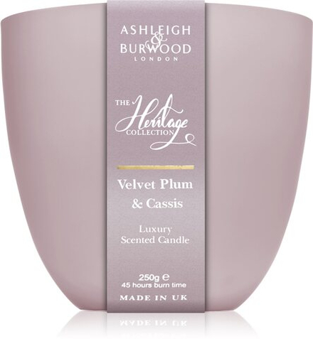 Ashleigh & Burwood London The Heritage Collection Velvet Plum & Cassis - ароматическая свеча /   250  g  / GTIN 5033271006575