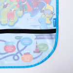 4700910 Незапинайка на автомобильное кресло "Карта России"