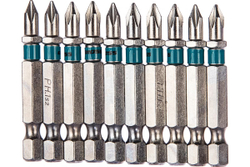 Набор бит PH1х50, сталь S2, 10 шт.// Gross
