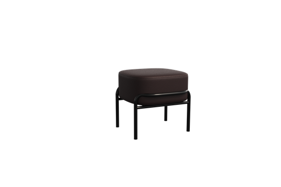 Flex Пуф FLX-4 Latte Lux 405/Металл Черный