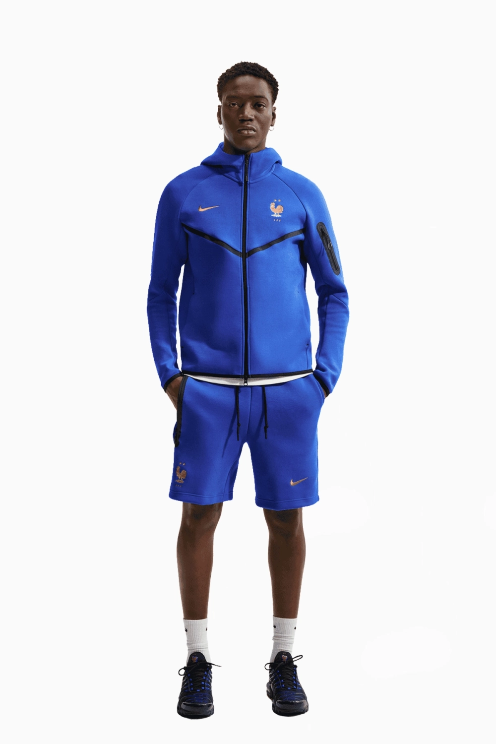 Шорты Nike France 2026 Tech Fleece - синий