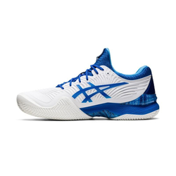 Мужские кроссовки теннисные Asics Court FF Novak Clay - white/tuna blue