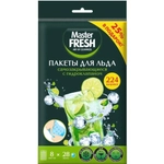 Пакеты для льда Master Fresh самозакрывающиеся с гидроклапаном, 8 листов по 28 шариков ПРО