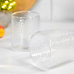 Набор стаканов 3шт 300мл из тонкого стекла, d7см, h8см