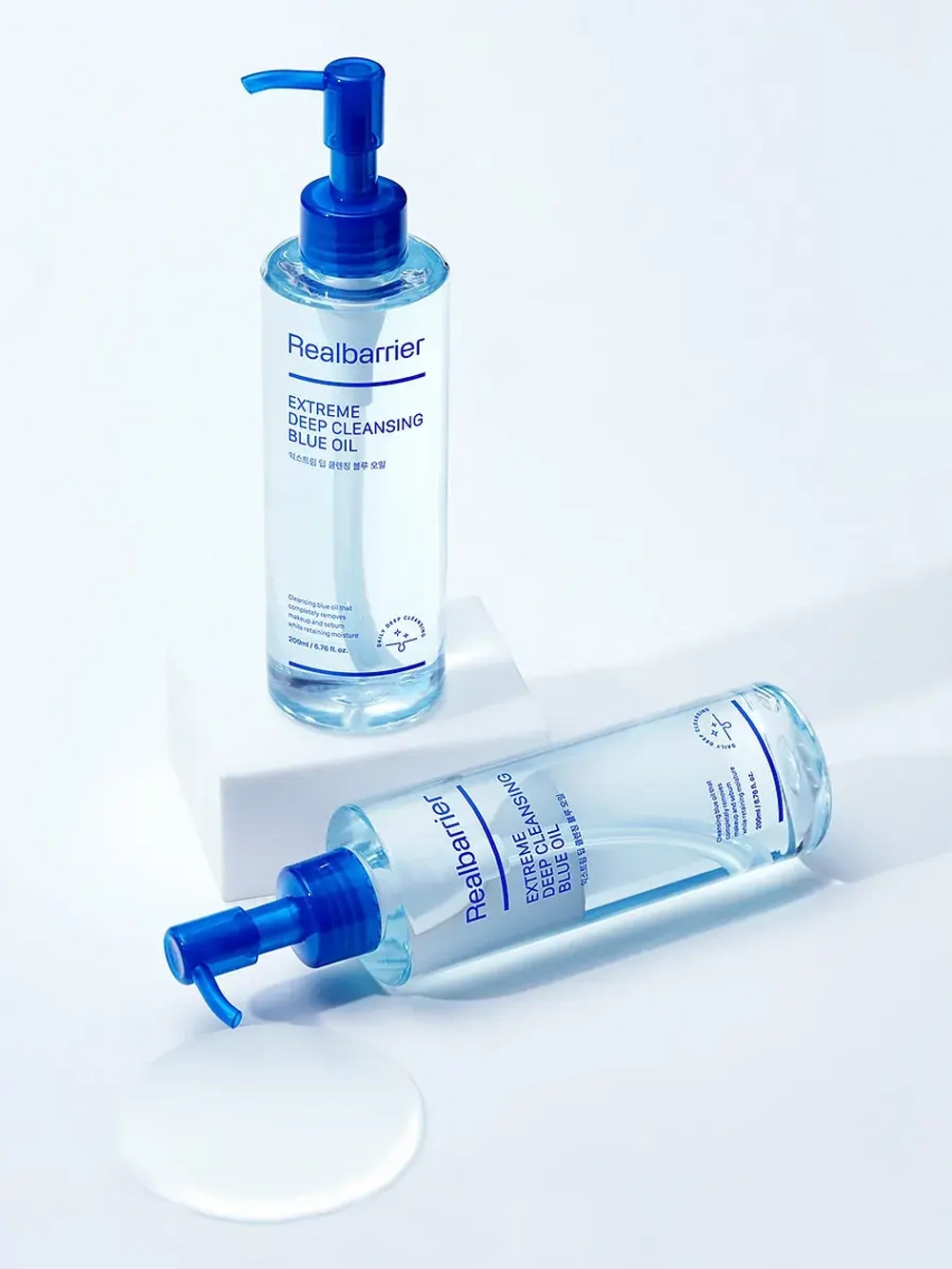 Real Barrier Гидрофильное масло для глубокого очищения Extreme Deep Cleansing Blue Oil 200 мл