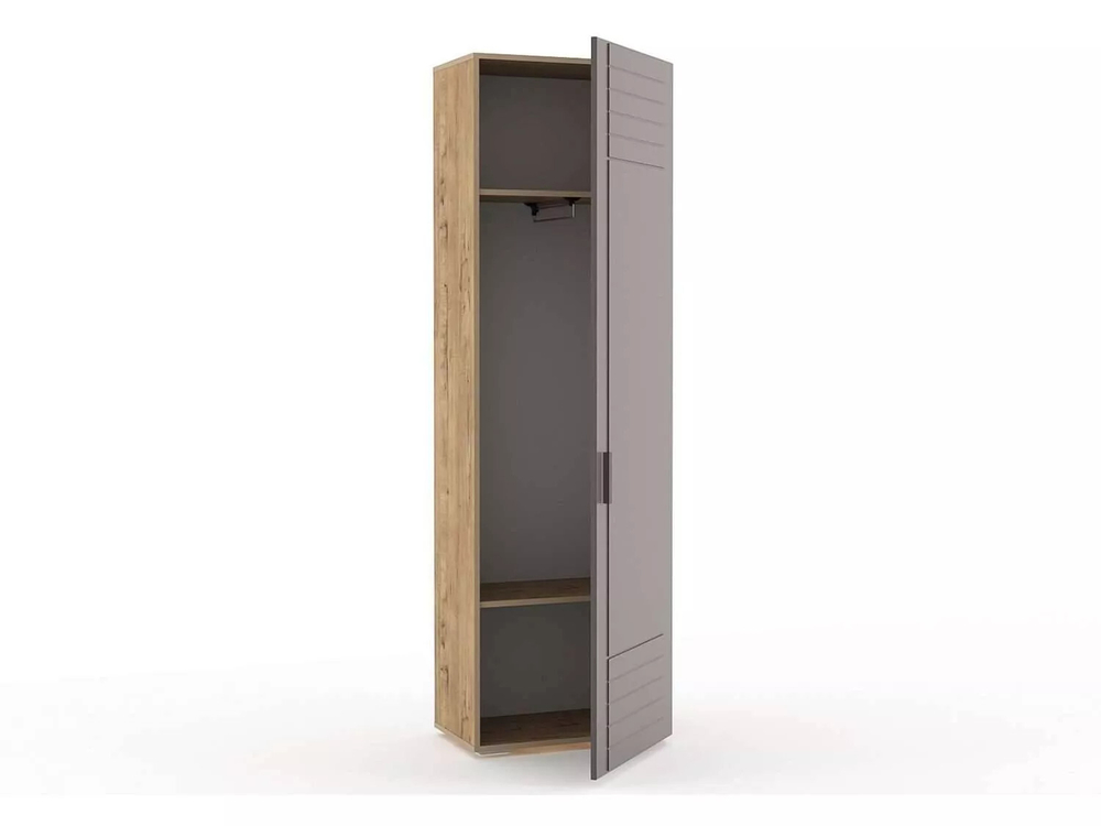НМ 013.16 Шкаф для одежды Livorno /дуб бунратти / софт графит