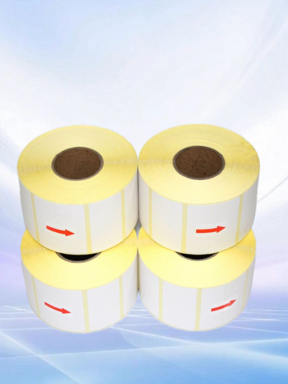 Самоклеящиеся термоэтикетки ТОП 58x30 мм 4 рулона по 1500шт.